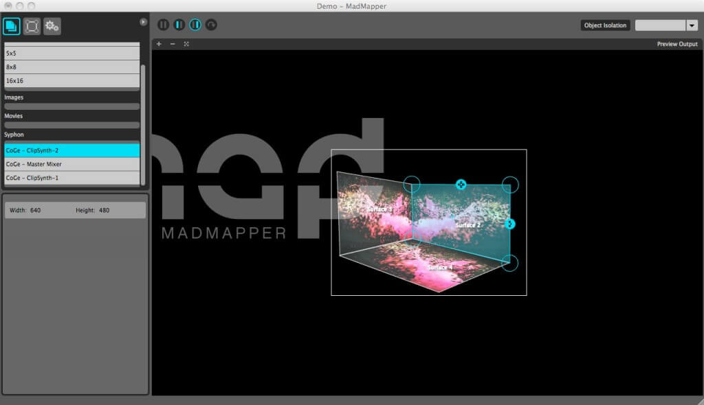 On the MadMapper side