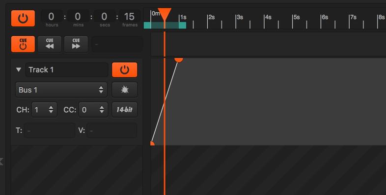 A MIDI CC Value Track in Vez&eacute;r