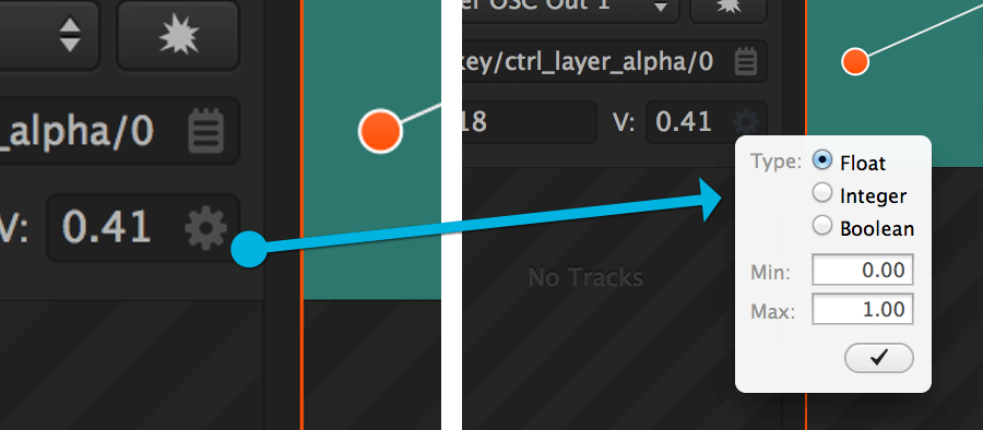 OSC Track Preferences