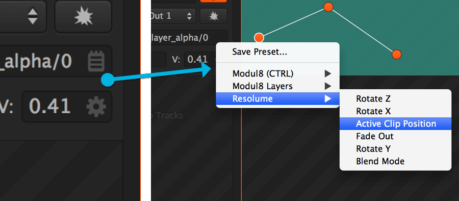 OSC Track Presets