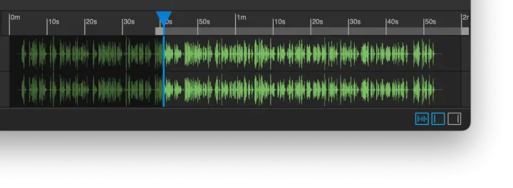 Mitti waveform view